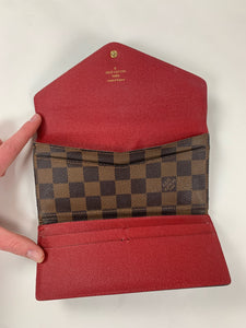 Louis Vuitton Sarah Geldbörse Damier