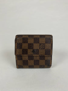 Louis Vuitton Elise Geldbörse Damier