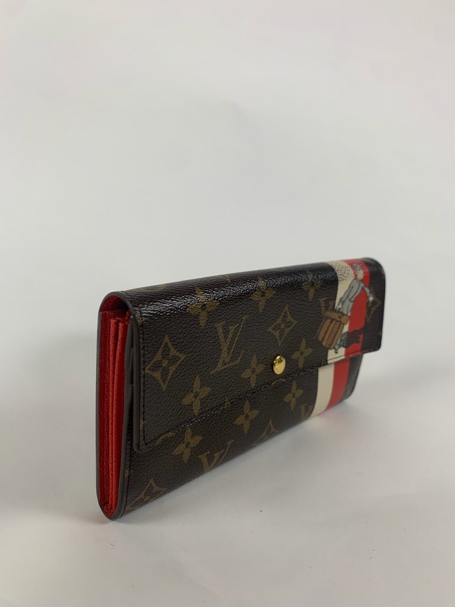Louis Vuitton Sarah Geldbörse Illustrated