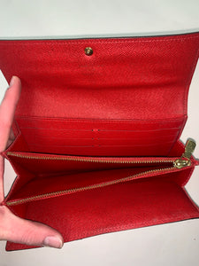 Louis Vuitton Sarah Geldbörse Illustrated