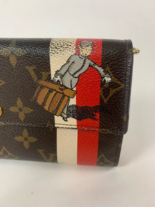 Louis Vuitton Sarah Geldbörse Illustrated