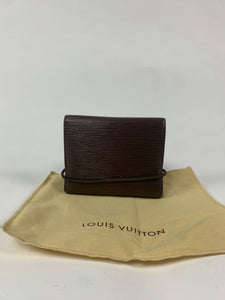 Louis Vuitton Epi-Leder Geldbörse