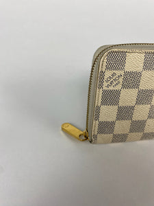 Louis Vuitton Zippy Damier Azur Geldbörse